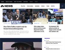Tablet Screenshot of nbcnews.com
